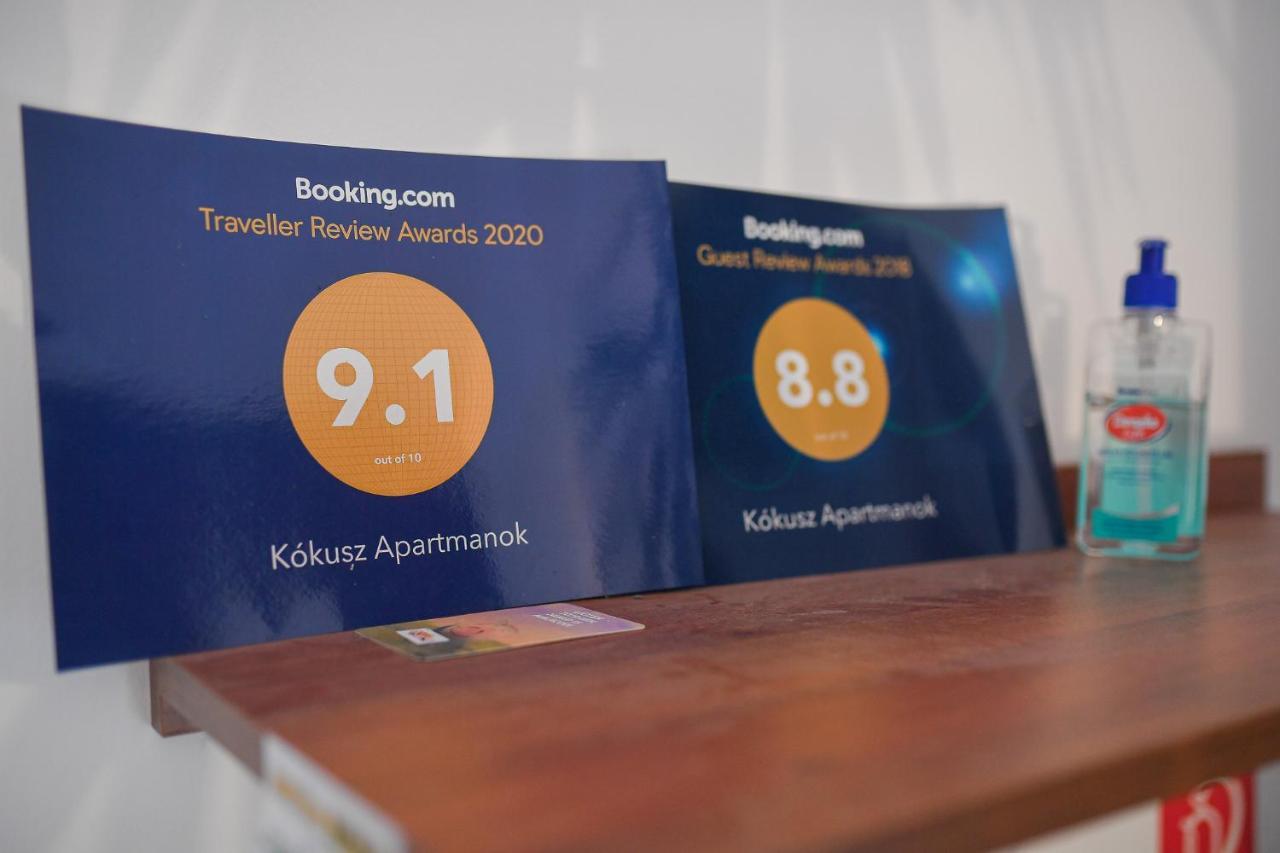 Kokusz Apartmanok エゲル エクステリア 写真